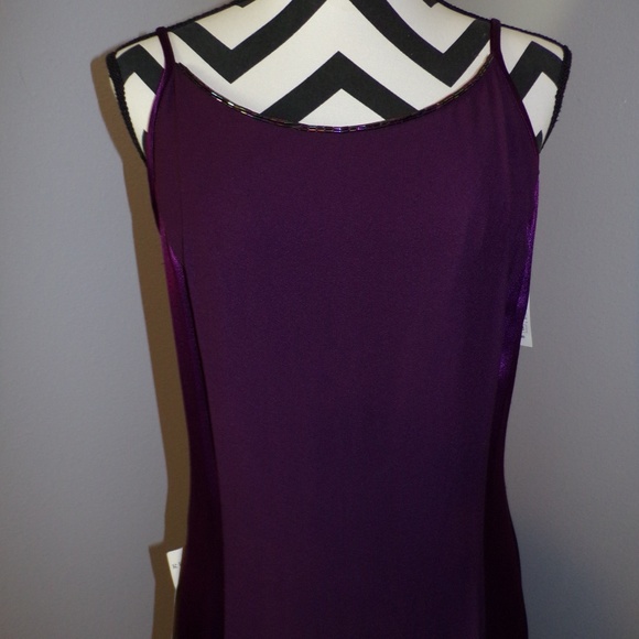 Jessica McClintock Sz 13/14 Large Purple Dress - Picture 2 of 7